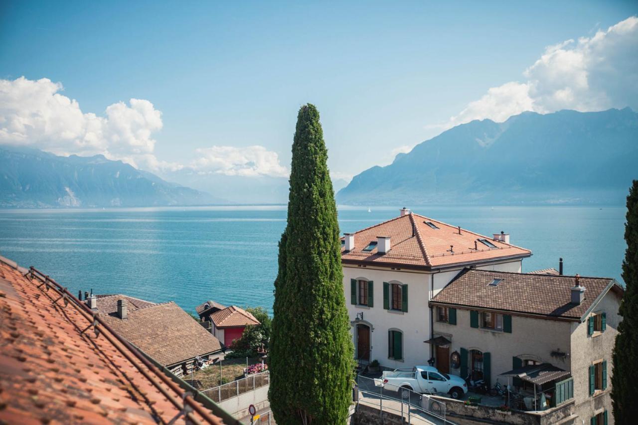 Auberge De Rivaz Exteriér fotografie